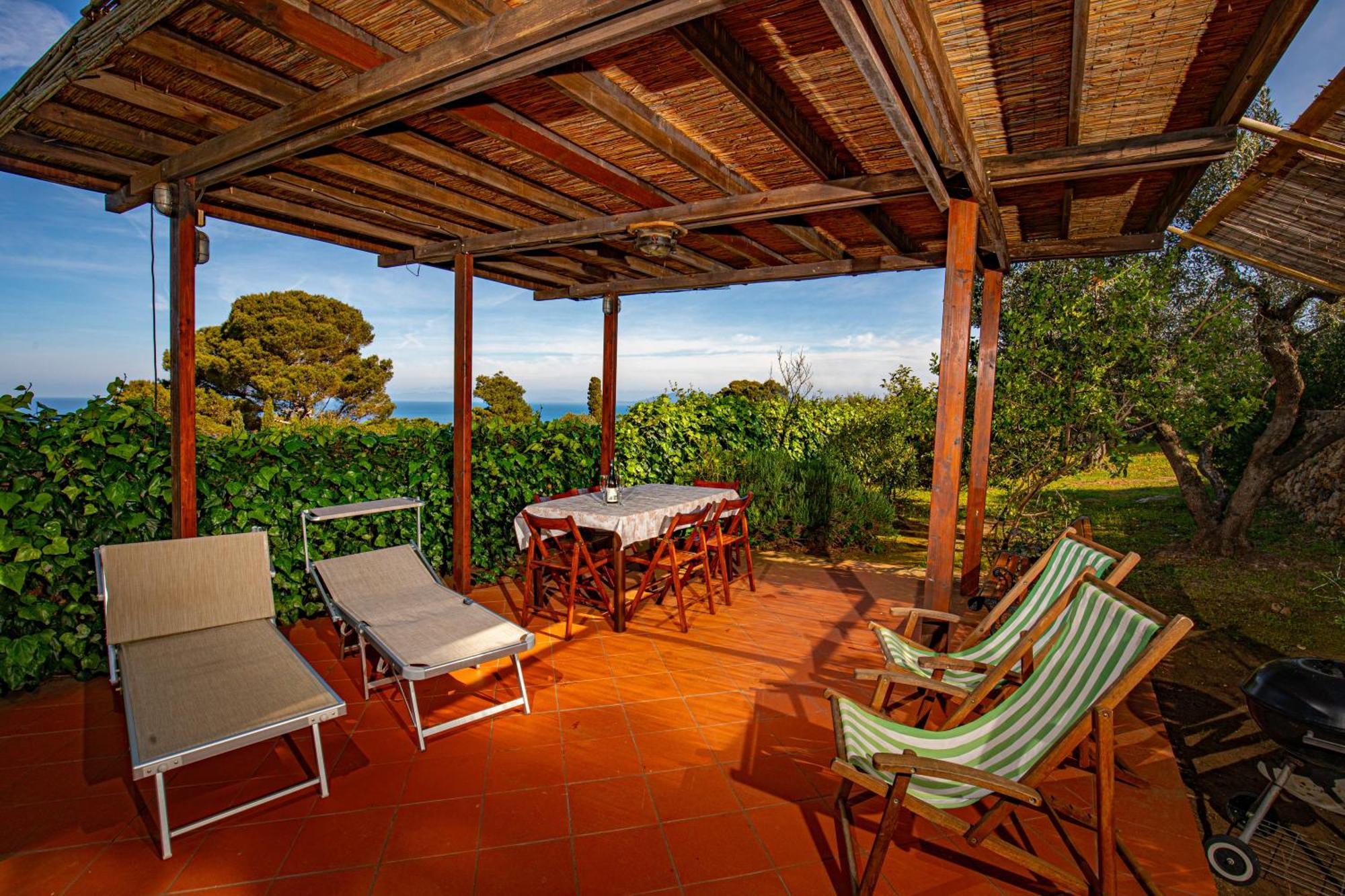 Il Cottage Di Villa Sveva, Splendida Vista Mare بورتو سانتو ستيفانو المظهر الخارجي الصورة